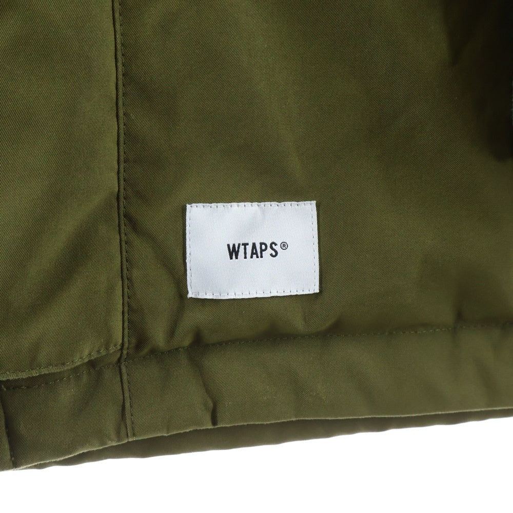 WTAPS(ダブルタップス) 18AW TTAD/JACKET.NYPO.TWILL バックプリント ナイロンツイルジャケット カーキ 182TQDT-JKM05
