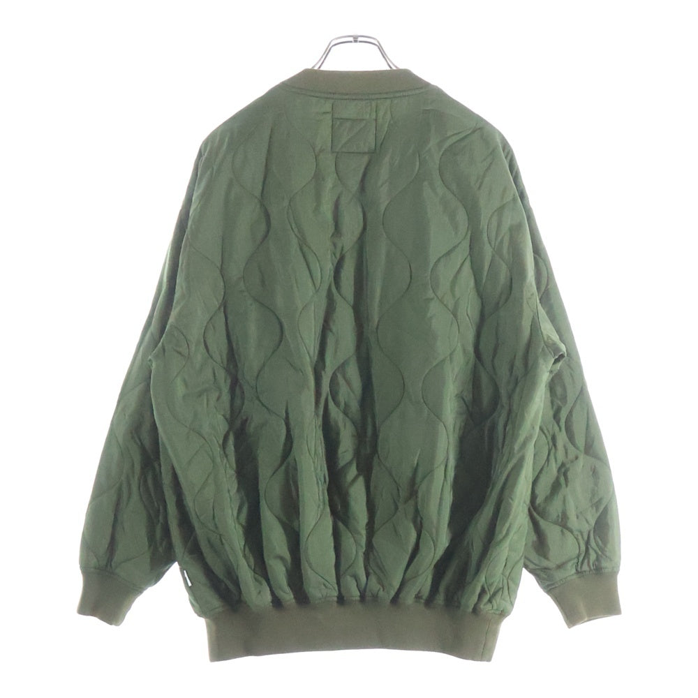 WTAPS(ダブルタップス) 19AW WLS JACKET RIPSTOPキルティングナイロントップス カーキ 192TQDT-JKM04