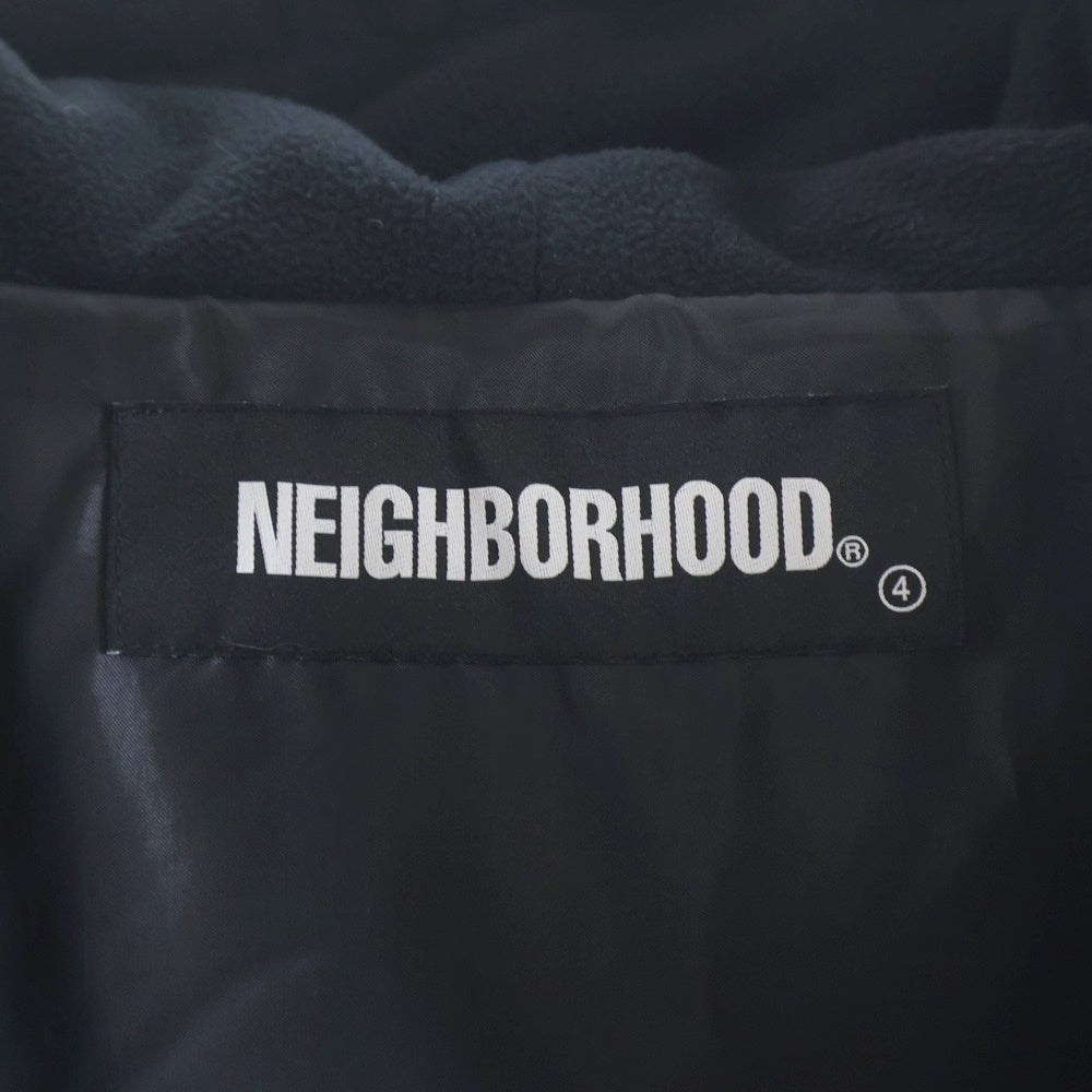 NEIGHBORHOOD(ネイバーフッド) 21AW CAVE/E-JKT ケーブ ハーフジップ プルオーバー パーカー ブラック 212TSNH-JKM07