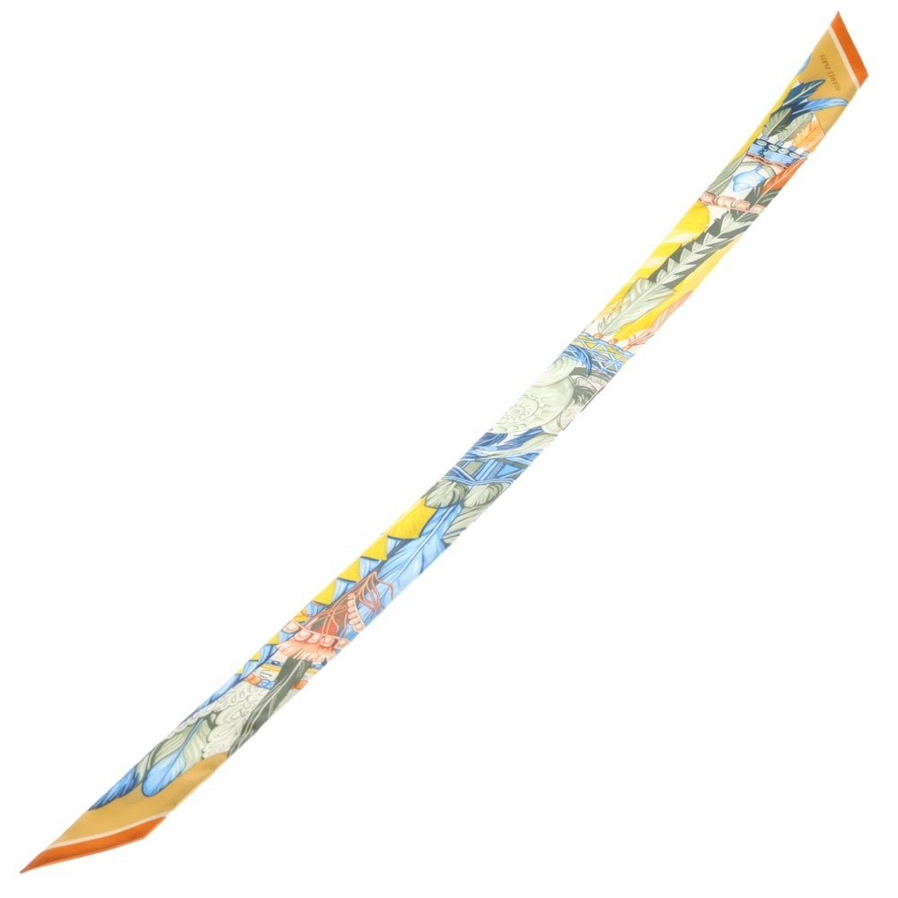 HERMES(エルメス) ツイリー selle de dignitaire マルチカラー シルクスカーフ