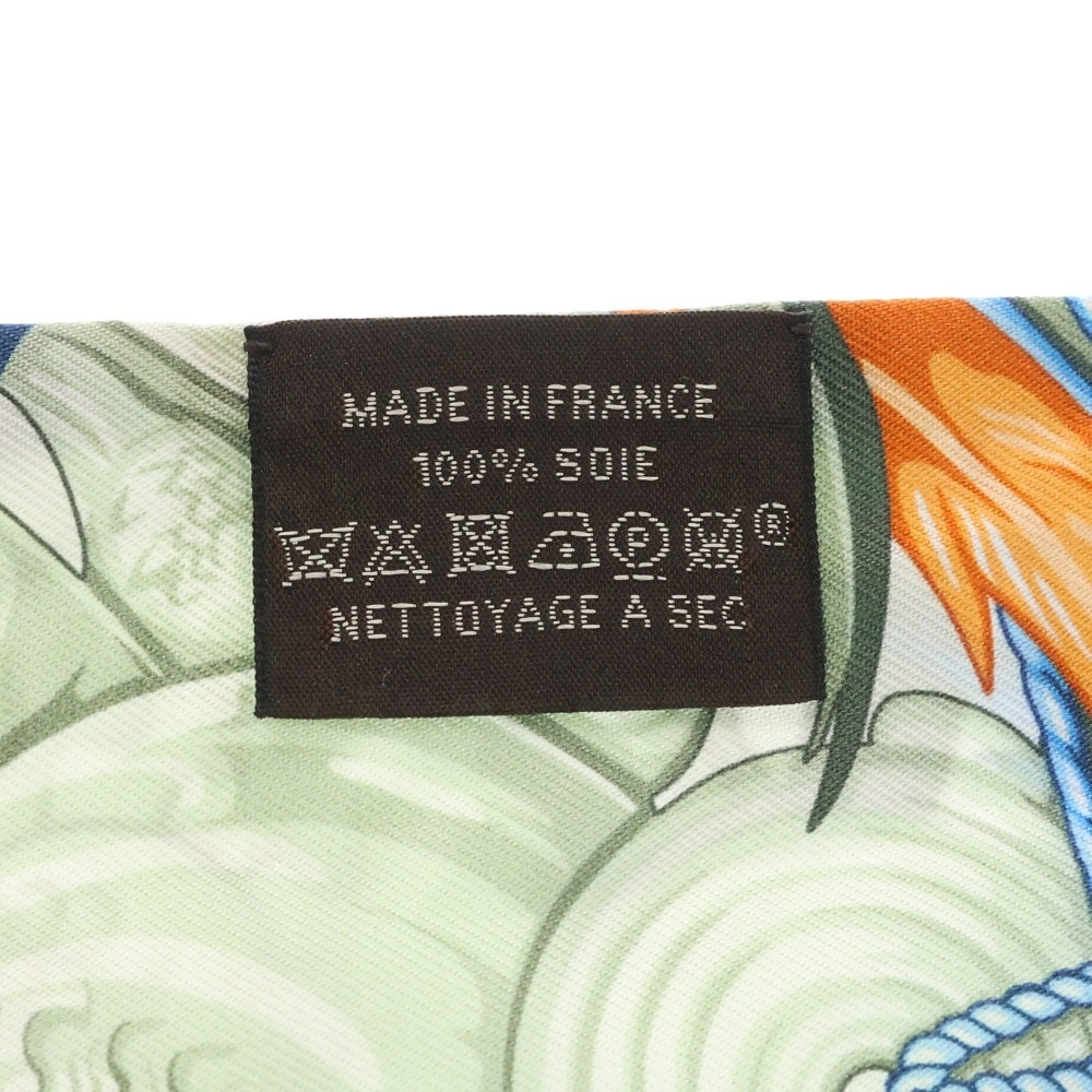 HERMES(エルメス) ツイリー selle de dignitaire マルチカラー シルクスカーフ