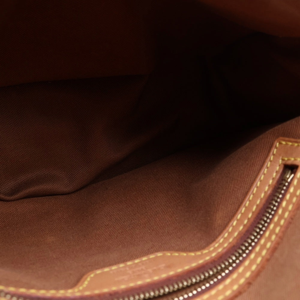LOUIS VUITTON(ルイヴィトン) モノグラム ミニルーピング ワンショルダーバッグ ハンドバッグ ブラウン PVCレザー M51147 ゴールド金具 レディース