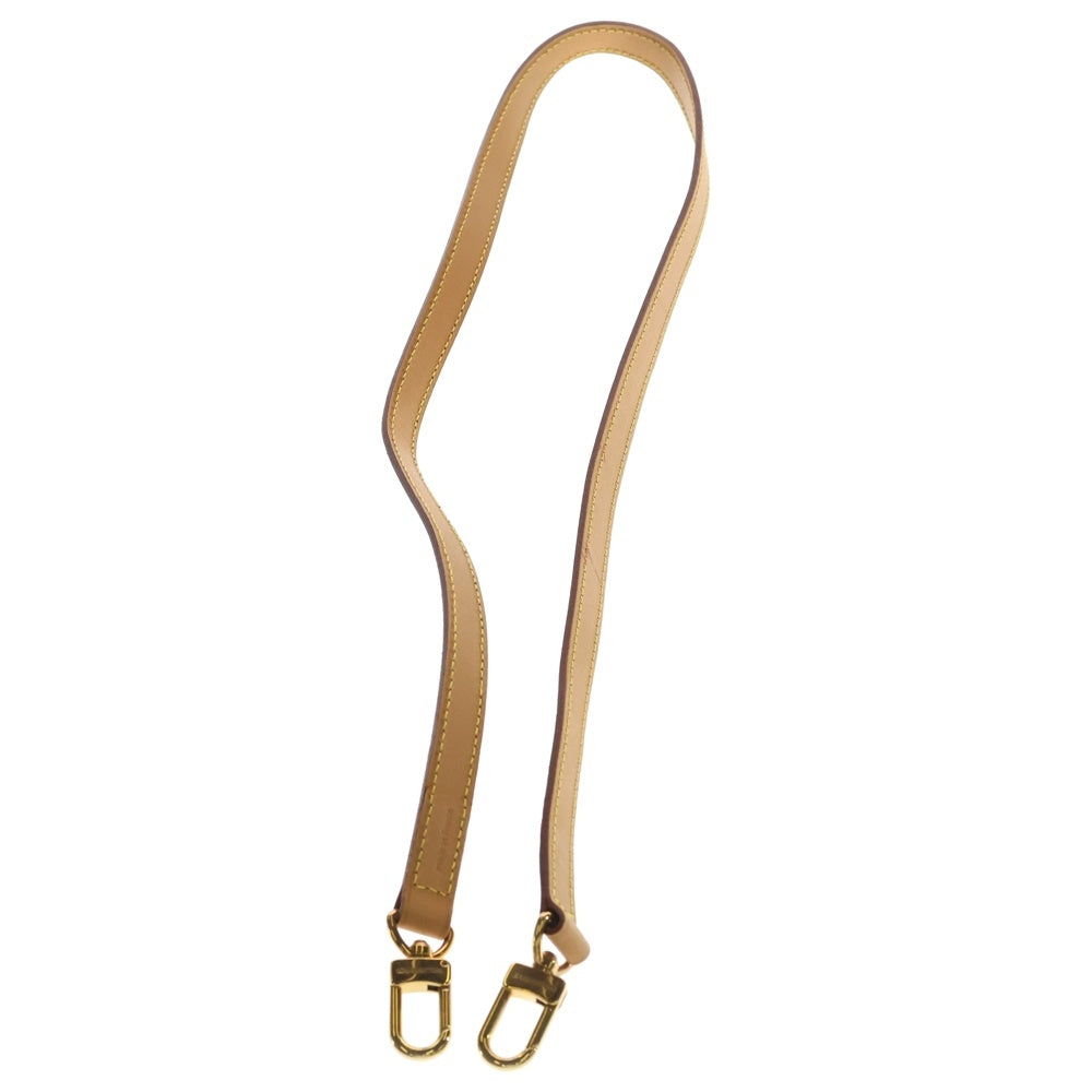 LOUIS VUITTON(ルイヴィトン) レザー ショルダー ストラップ ゴールド金具 ブラウン レディース