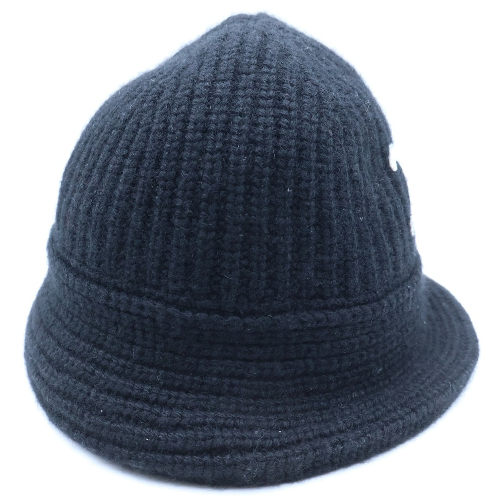 CELINE(セリーヌ) トリオンフクロシェ カシミヤニット バケットハット ブラック 2A80T384D レディース