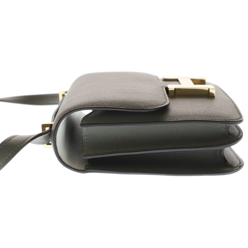 HERMES(エルメス) コンスタンス ミニ ヴェルソ グリメイヤー グリペール グレー ゴールド金具 B刻印 レディース