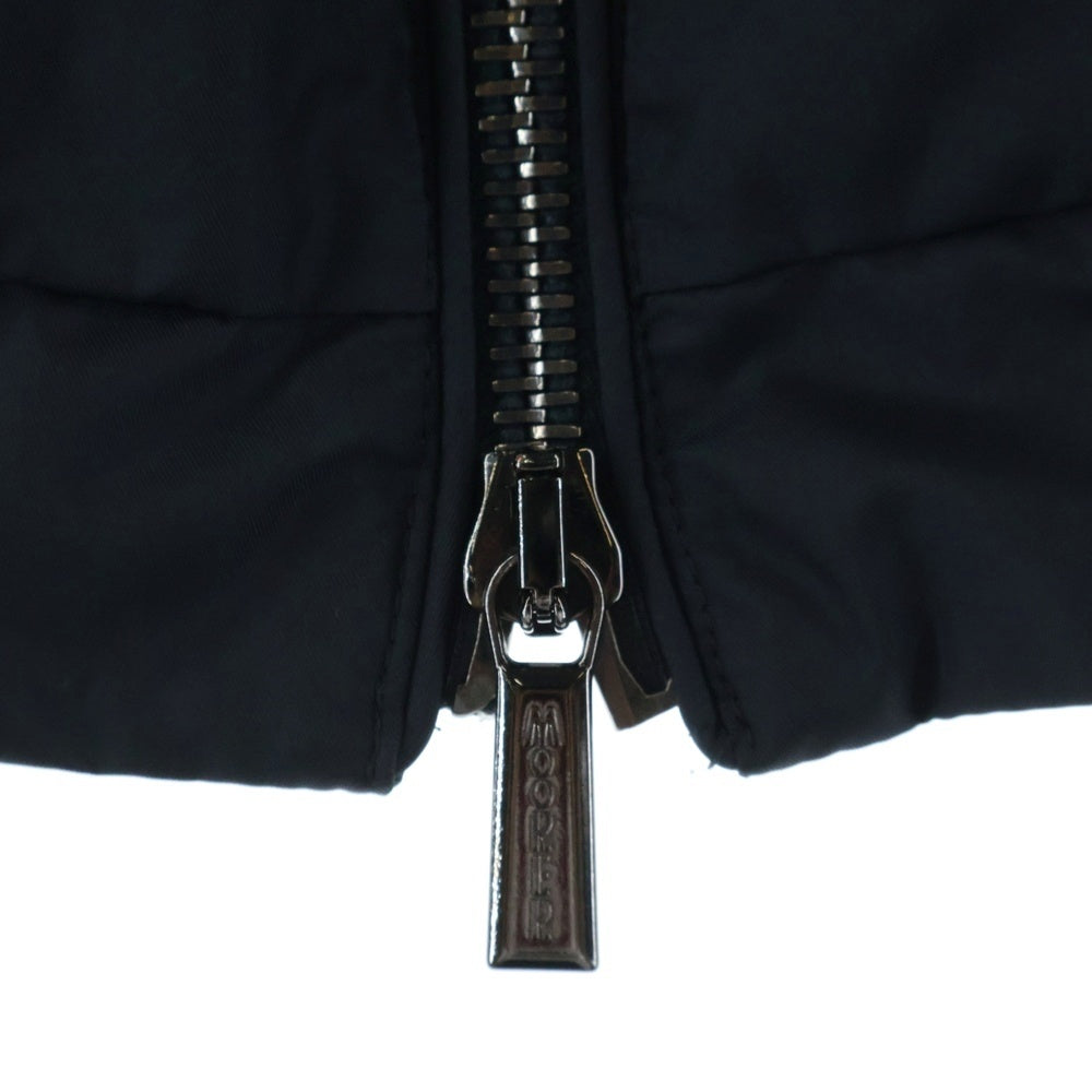 MOORER(ムーレー) ナイロンジップアップブルゾン ネイビー T0122389752