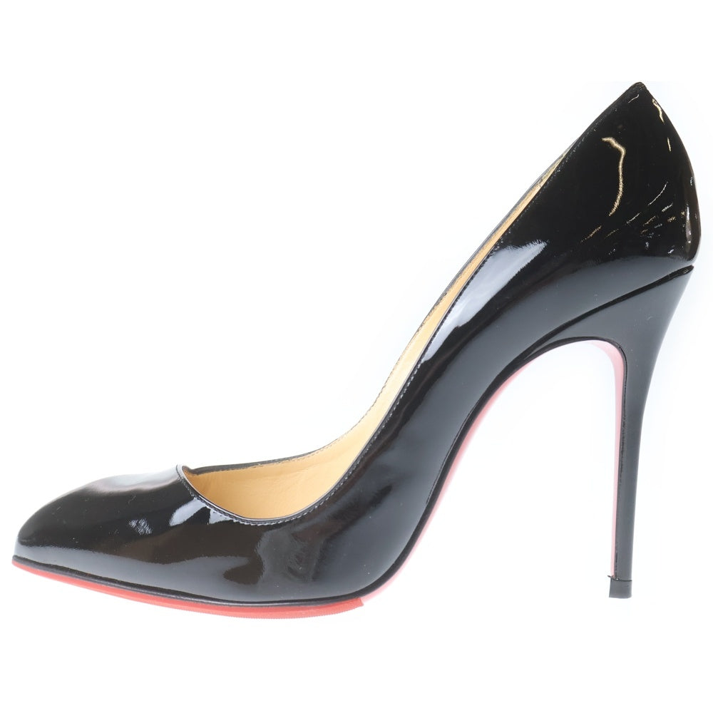 CHRISTIAN LOUBOUTIN(クリスチャンルブタン) パテントレザー ハイヒール パンプス シューズ ブラック レディース