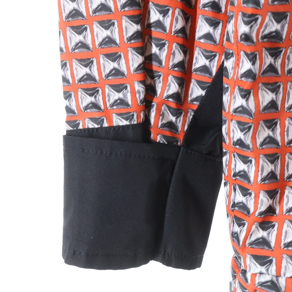 SUPREME(シュプリーム) 21SS ×THE NORTH FACE Studded Mountain Light Jacketノースフェイス スタッズ総柄マウンテンライトジャケット レッド NF0A5IQV