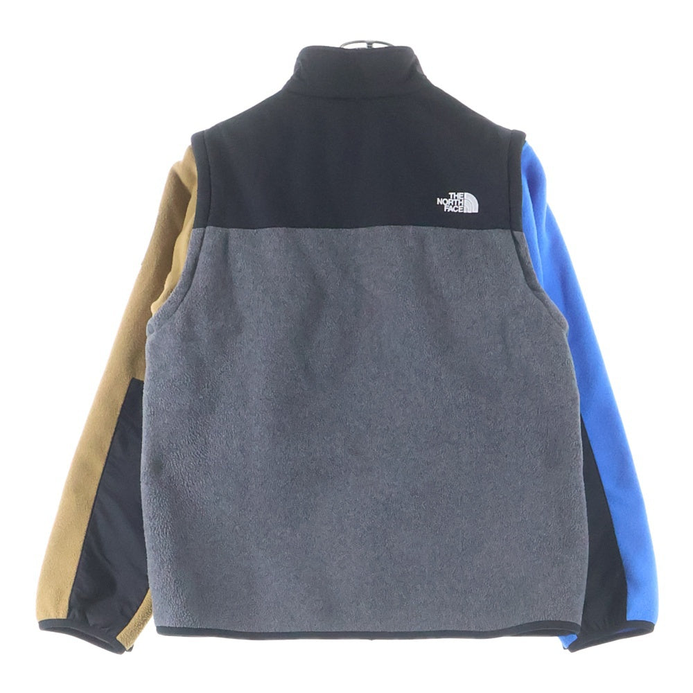 THE NORTH FACE(ザノースフェイス) デナリ フリース ジャケット ブラック/ブルー キッズ