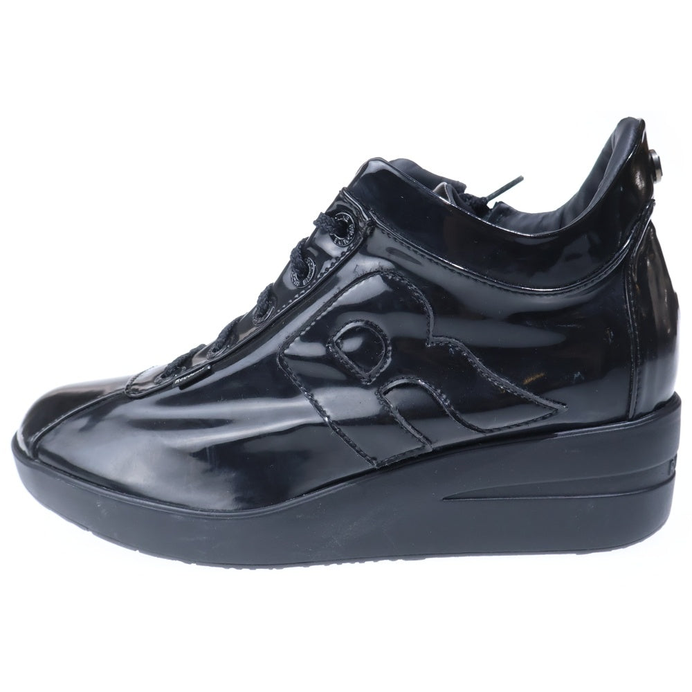 RUCOLINE(ルコライン) アージレ バイ ルコライン パテントスニーカー ブラック レディース