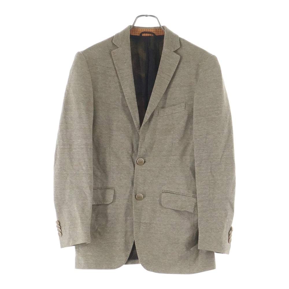 ETRO(エトロ) コットンリネン テーラードジャケット ベージュ