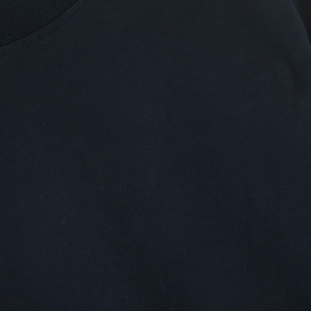 BALENCIAGA(バレンシアガ) Flight Seal Logo Tee フロントロゴデザイン クルーネック半袖Tシャツ ブラック 764235 TSVK3