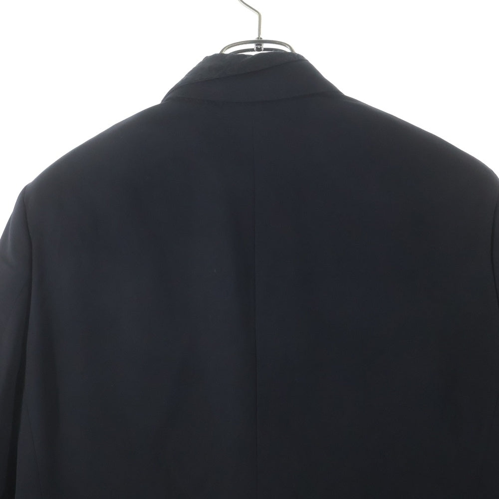 Christian Dior(クリスチャンディオール) 21SS ラペルオブリーク切替1B テーラードジャケット ブラック 033C228B4739