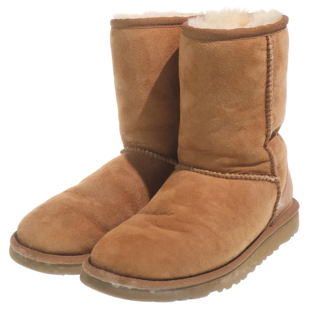 UGG(アグ) クラシック ショート ブーツ ブラウン US7/23cm レディース