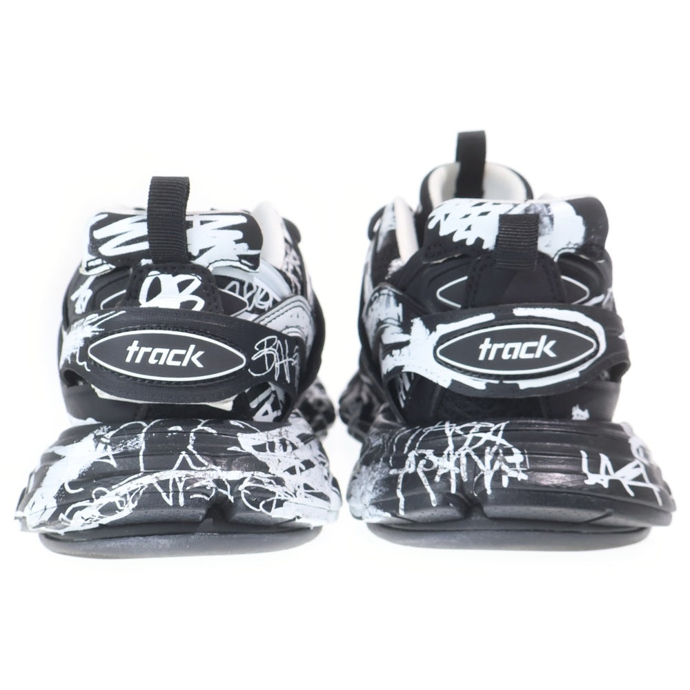 BALENCIAGA(バレンシアガ) Track Graffiti Sneaker トラック グラフィティ レースアップ ローカットシューズ スニーカー ブラック 542023