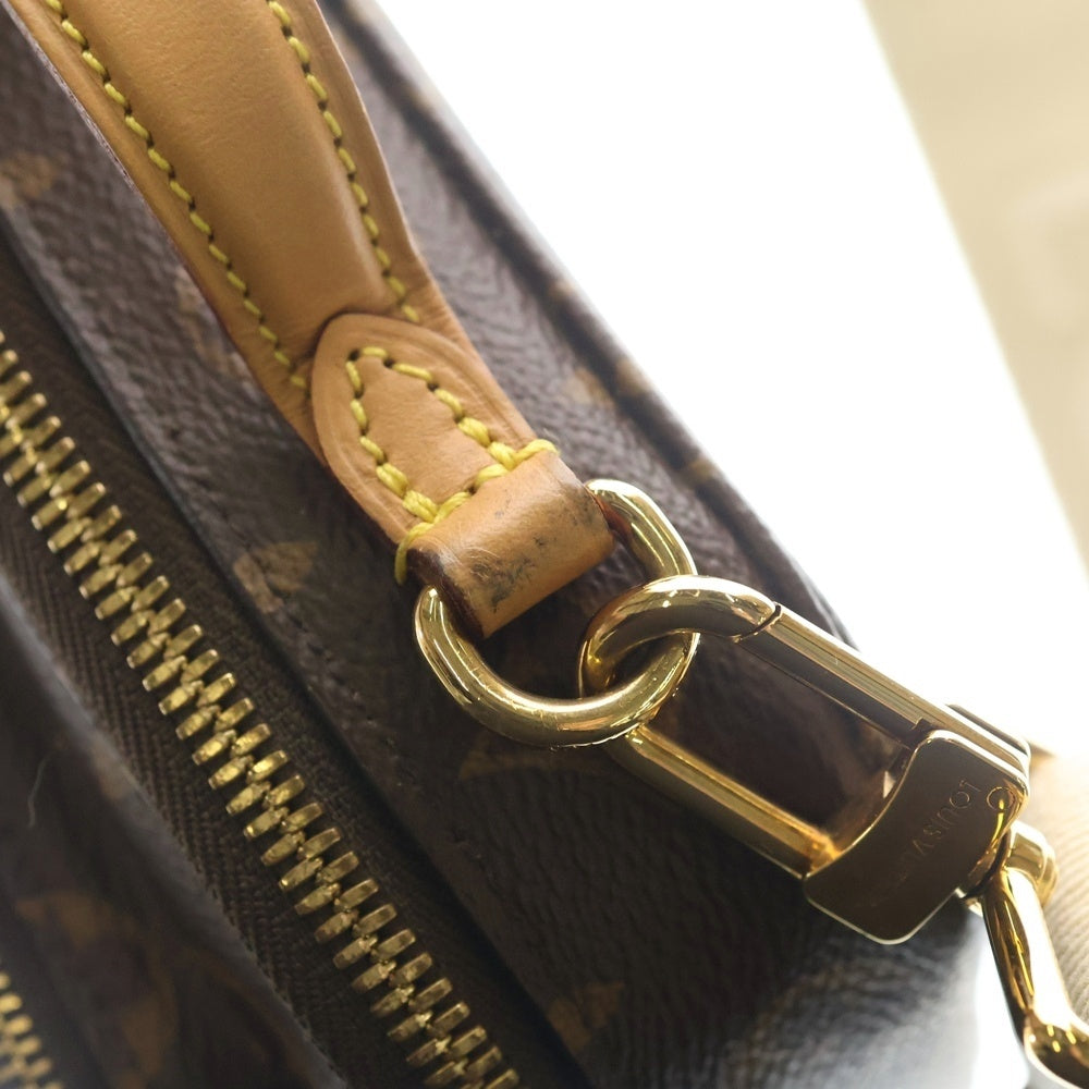 LOUIS VUITTON(ルイヴィトン) モノグラム ユーティリティ クロスボディバッグ ショルダーバッグ ブラウン M80446