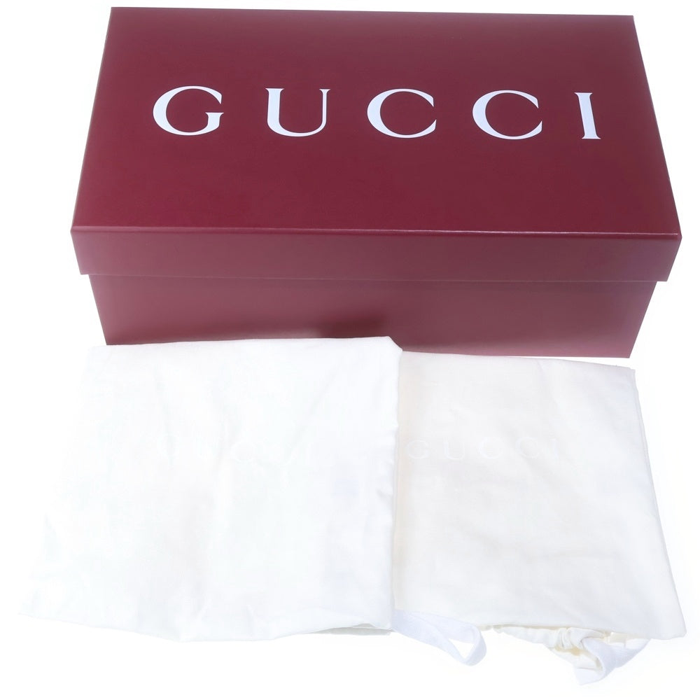 GUCCI(グッチ) ホースビット GGエンボス レザー ローカットシューズ ローファー ブラック 798997