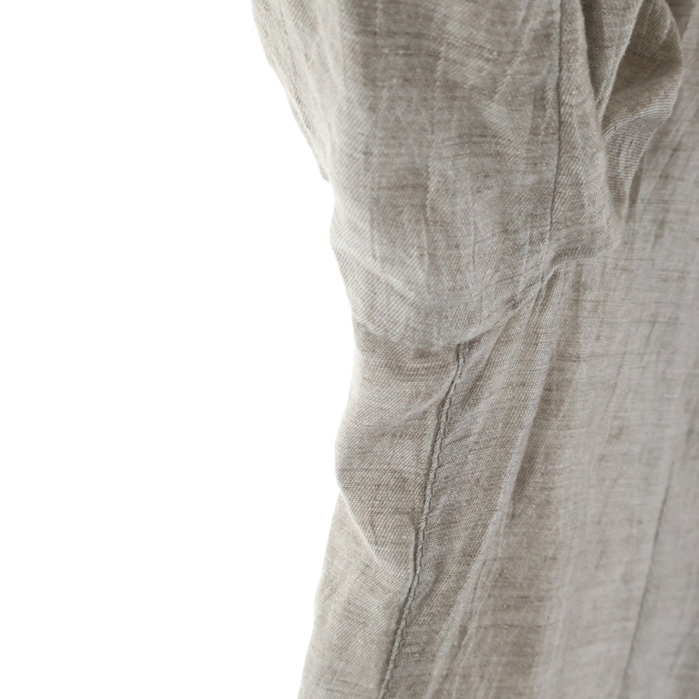 ARMANI(アルマーニ) シワ加工 2B テーラードジャケット ベージュ