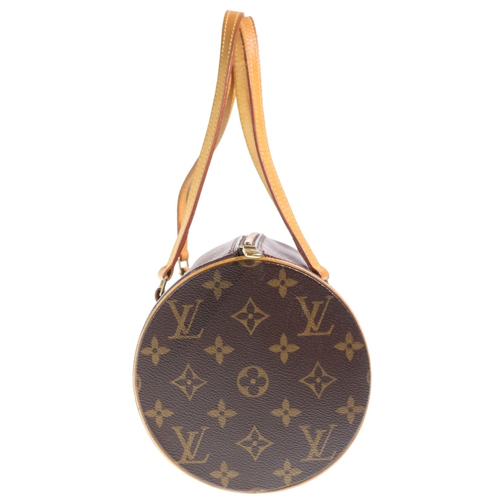 LOUIS VUITTON(ルイヴィトン) モノグラム パピヨン30 ハンドバッグ ブラウン PVC×レザー M51365 ゴールド金具 レディース