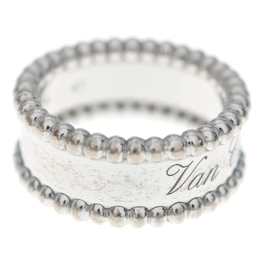 Van Cleef & Arpels(ヴァンクリーフアンドアーペル) ペルレシニアチュールリング ホワイトゴールド Au750WG #47 VCARN32347 レディース
