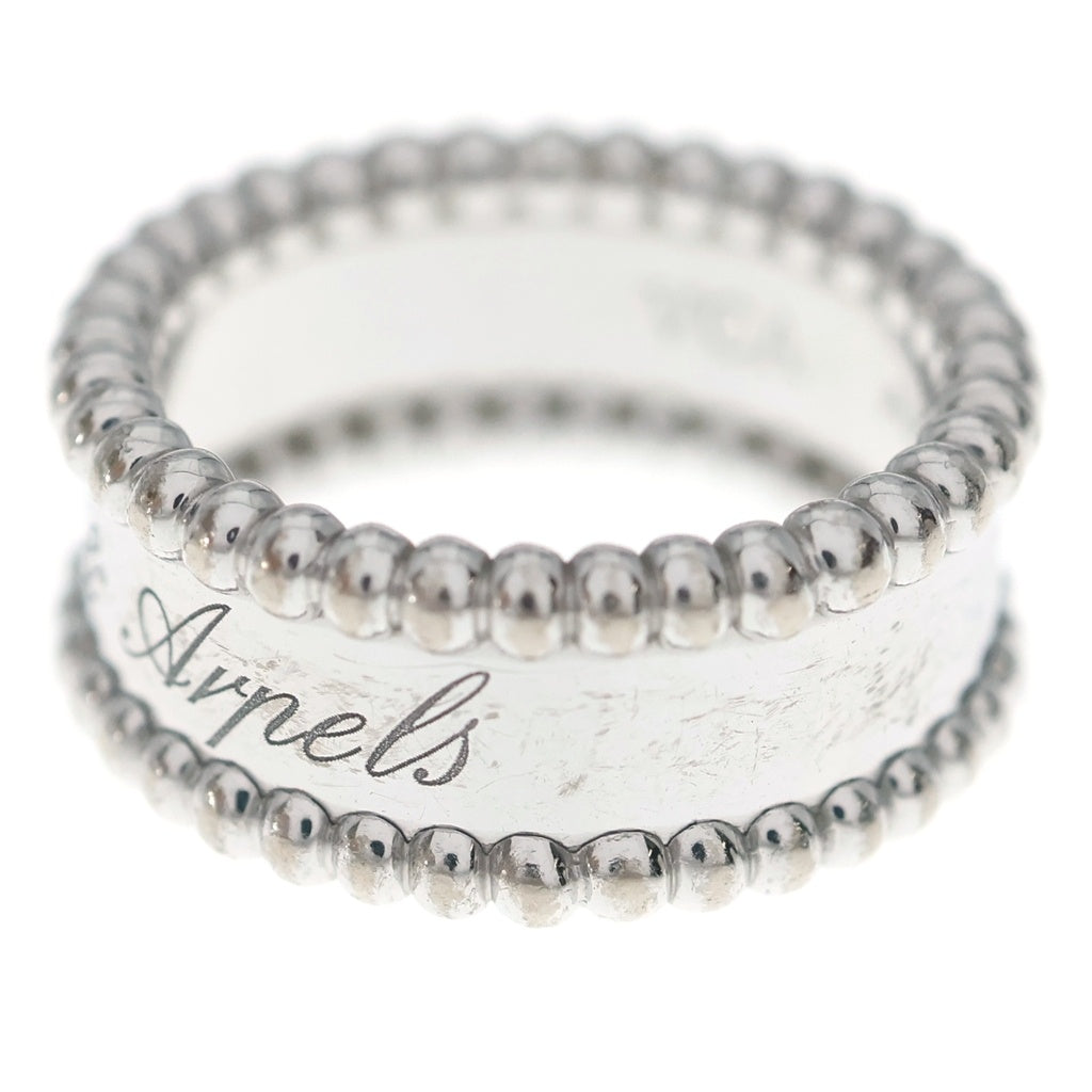 Van Cleef & Arpels(ヴァンクリーフアンドアーペル) ペルレシニアチュールリング ホワイトゴールド Au750WG #47 VCARN32347 レディース