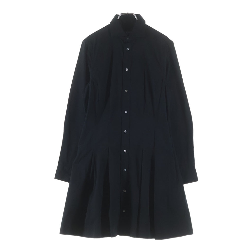 POLO RALPH LAUREN(ポロラルフローレン) ロングワンピース ブラック コットン サイズ6 211607154001 レディース