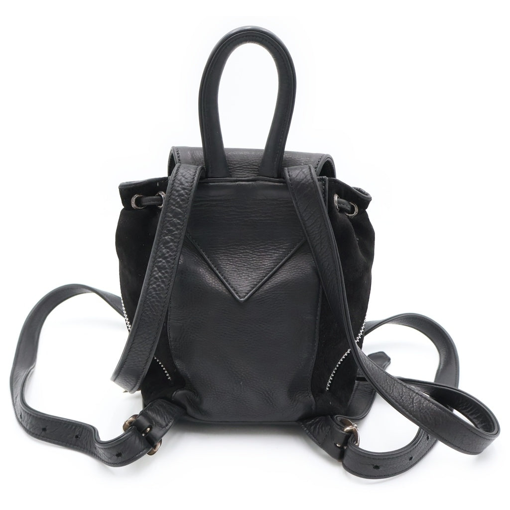 CHROME HEARTS(クロムハーツ) MINI IGGY BACKPACK ミニ イギー スエード コンビレザー ダガー バックパック リュックサック ブラック