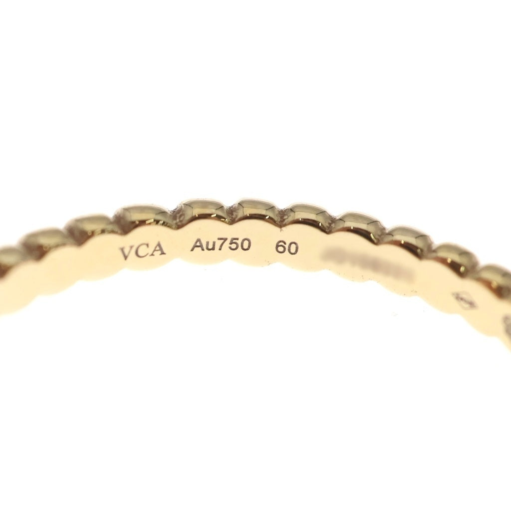 Van Cleef & Arpels(ヴァンクリーフアンドアーペル) ペルレ ゴールドパール スモール リング ゴールド Au750PG #60 VCARPJMF00
