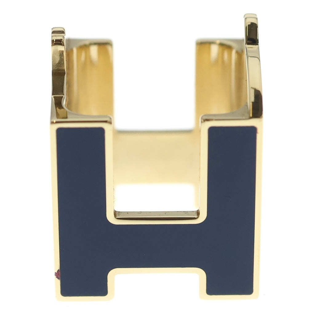HERMES(エルメス) ■スカーフリング Hシュヴァル パーマブラス×ブルーマリン×アルザン GP 箱 レディース
