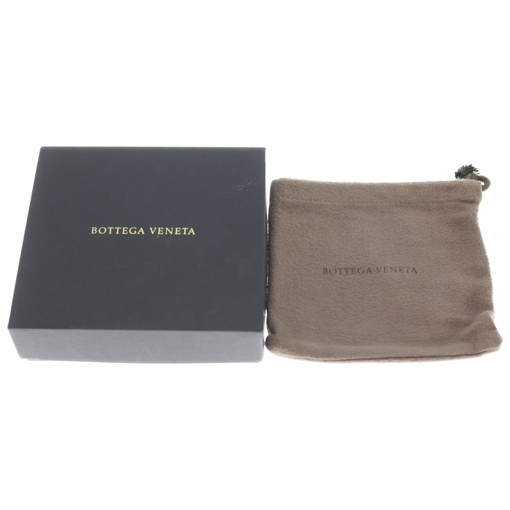 BOTTEGA VENETA(ボッテガヴェネタ) ■イントレチャート 二つ折り財布 グリーン レザー コンパクトウォレット