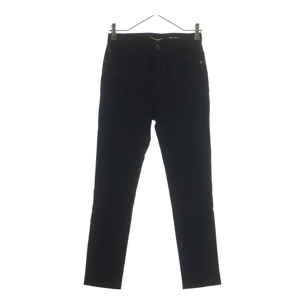 Saint Laurent 14ss ゼブラ スキニーデニム エディ期 SAINT LAURENT PARIS(サンローランパリ) ゼブラ 総柄フロッキー