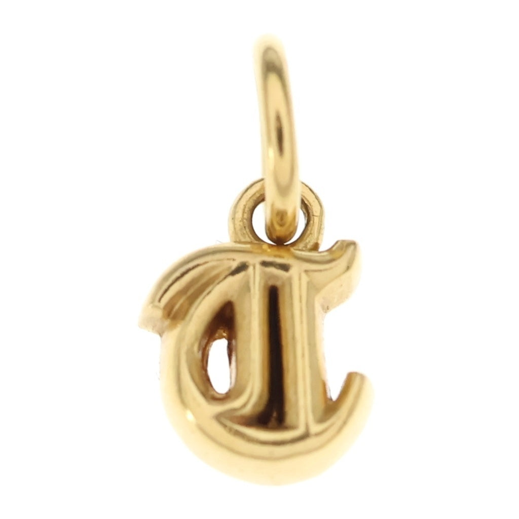 CHROME HEARTS(クロムハーツ) 22K STACK ALPHABET アルファベットスタックチャーム イニシャルC ネックレス トップ ゴールド