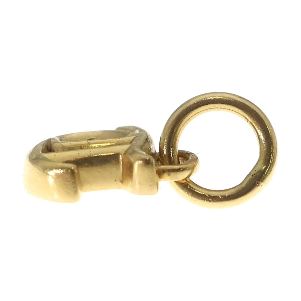 CHROME HEARTS(クロムハーツ) 22K STACK ALPHABET アルファベットスタックチャーム イニシャルC ネックレス トップ ゴールド