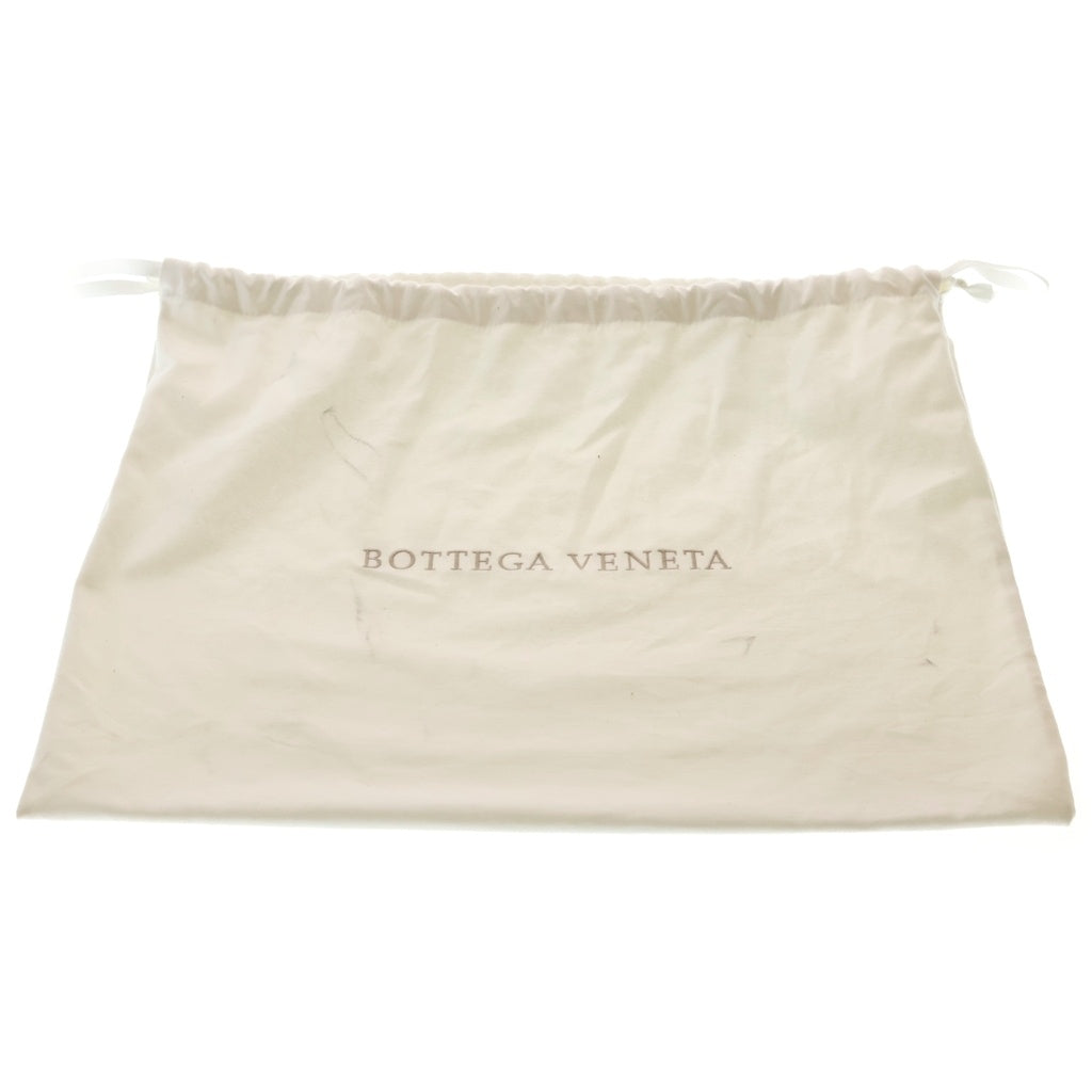 BOTTEGA VENETA(ボッテガヴェネタ) ザ ポーチ レザー クラッチ セカンドバッグ がま口 ゴールド金具 ブラウン レディース