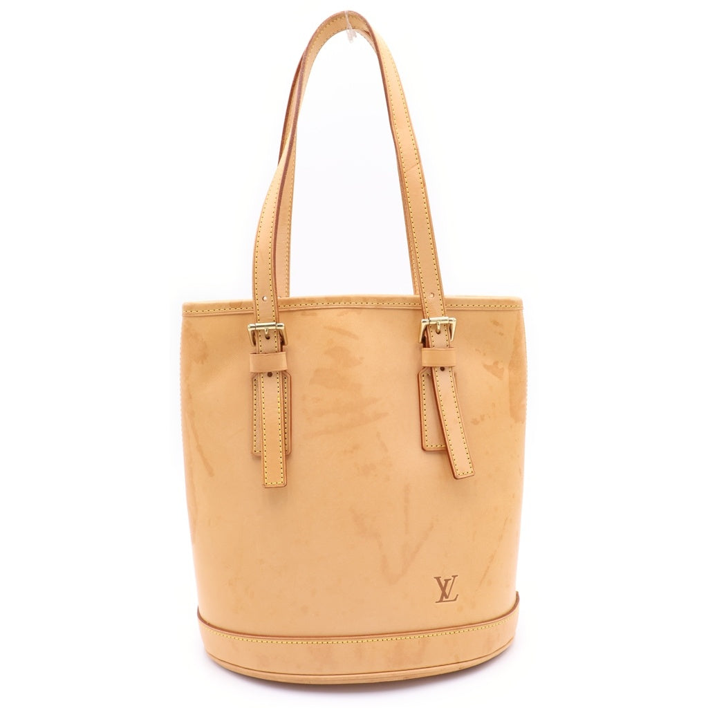 LOUIS VUITTON(ルイヴィトン) ノマド バケットPM ハンドバッグ トートバッグ キャメル ブラウン レザー M85001 ゴールド金具 レディース