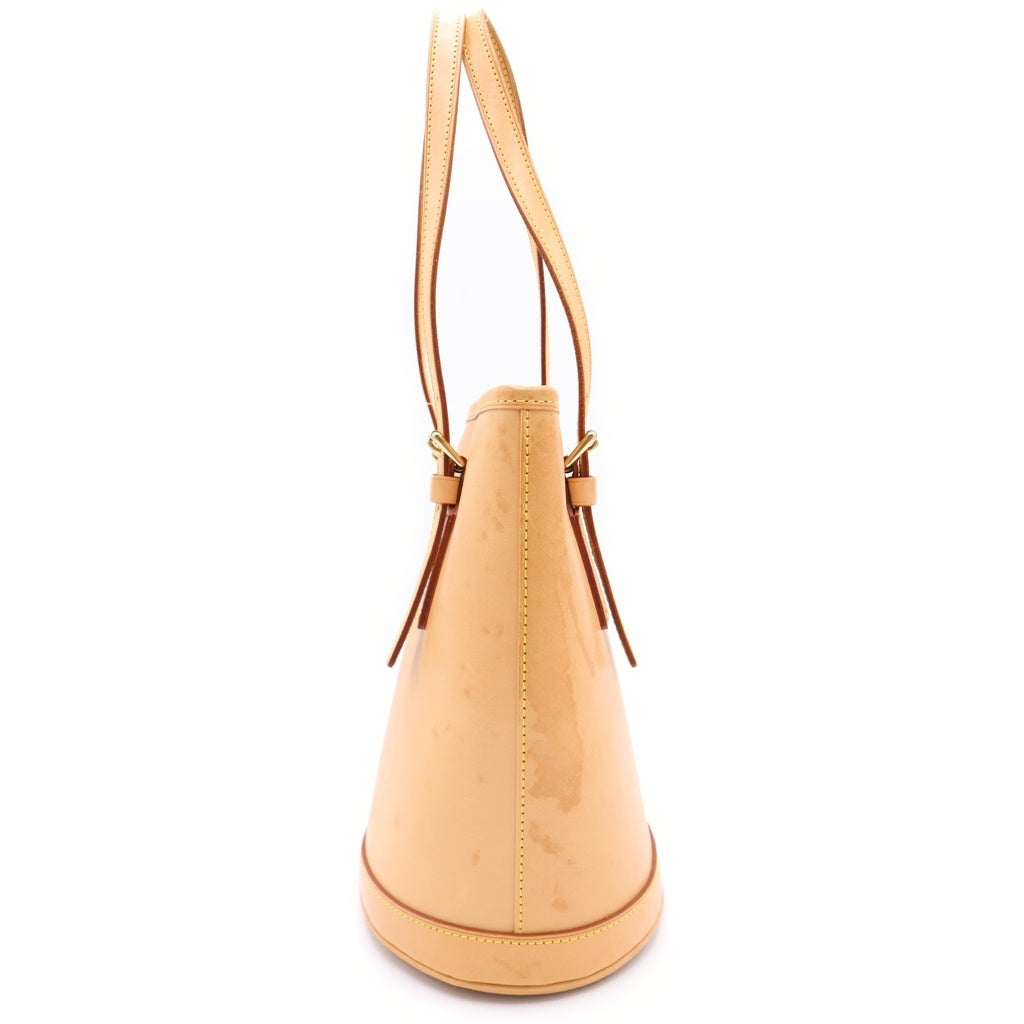 LOUIS VUITTON(ルイヴィトン) ノマド バケットPM ハンドバッグ トートバッグ キャメル ブラウン レザー M85001 ゴールド金具 レディース