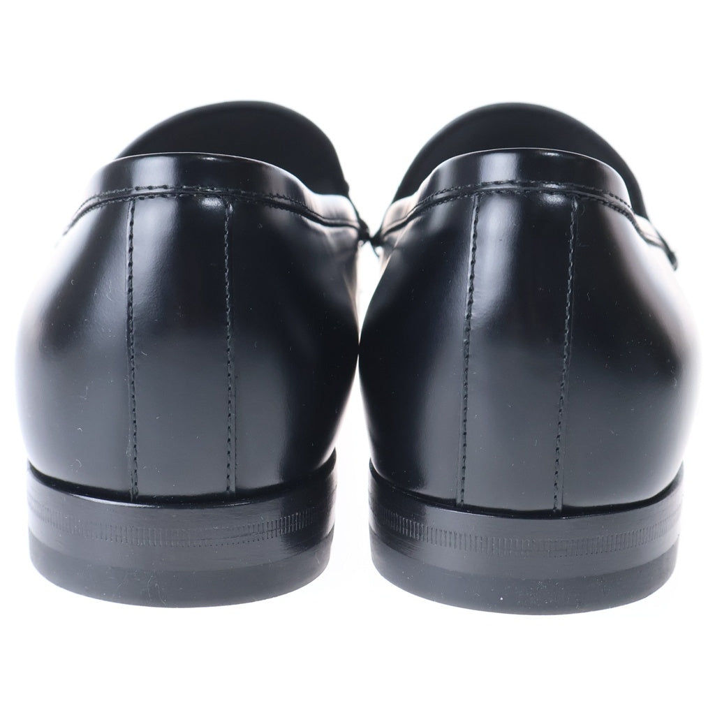 GUCCI(グッチ) 26SS スタッズ ホースビット レザー ローカットシューズ ローファー ブラック 851395
