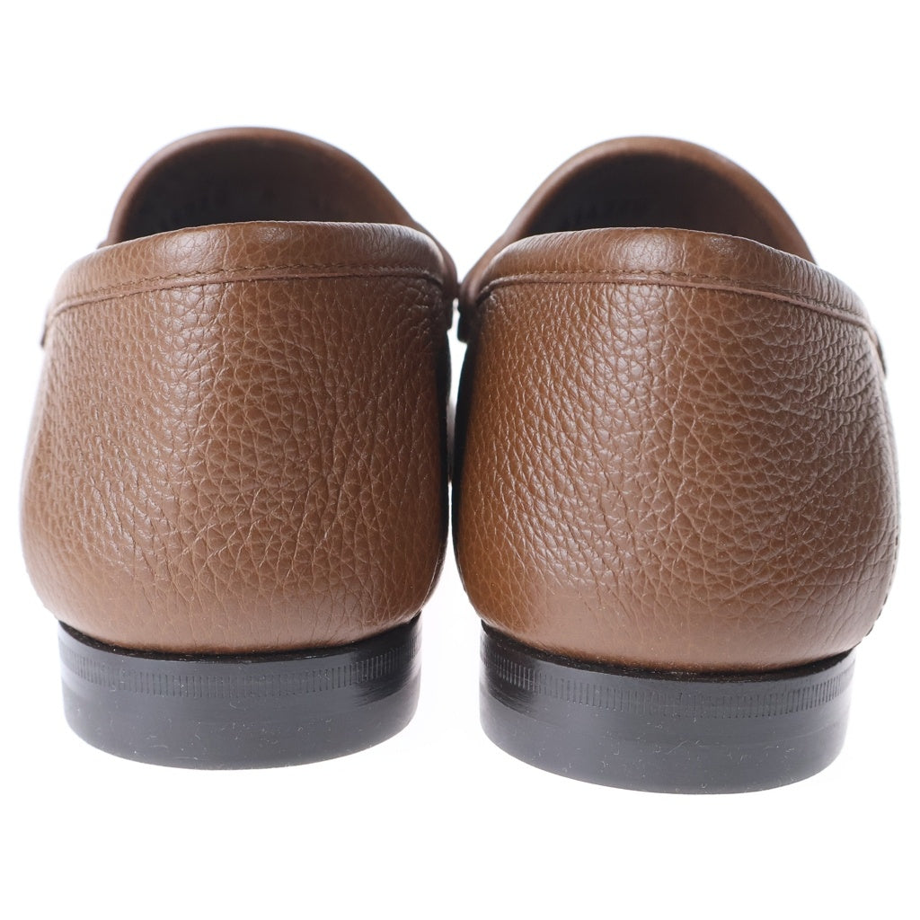 GUCCI(グッチ) ホースビット レザー ローカットシューズ ローファー ブラウン 816370