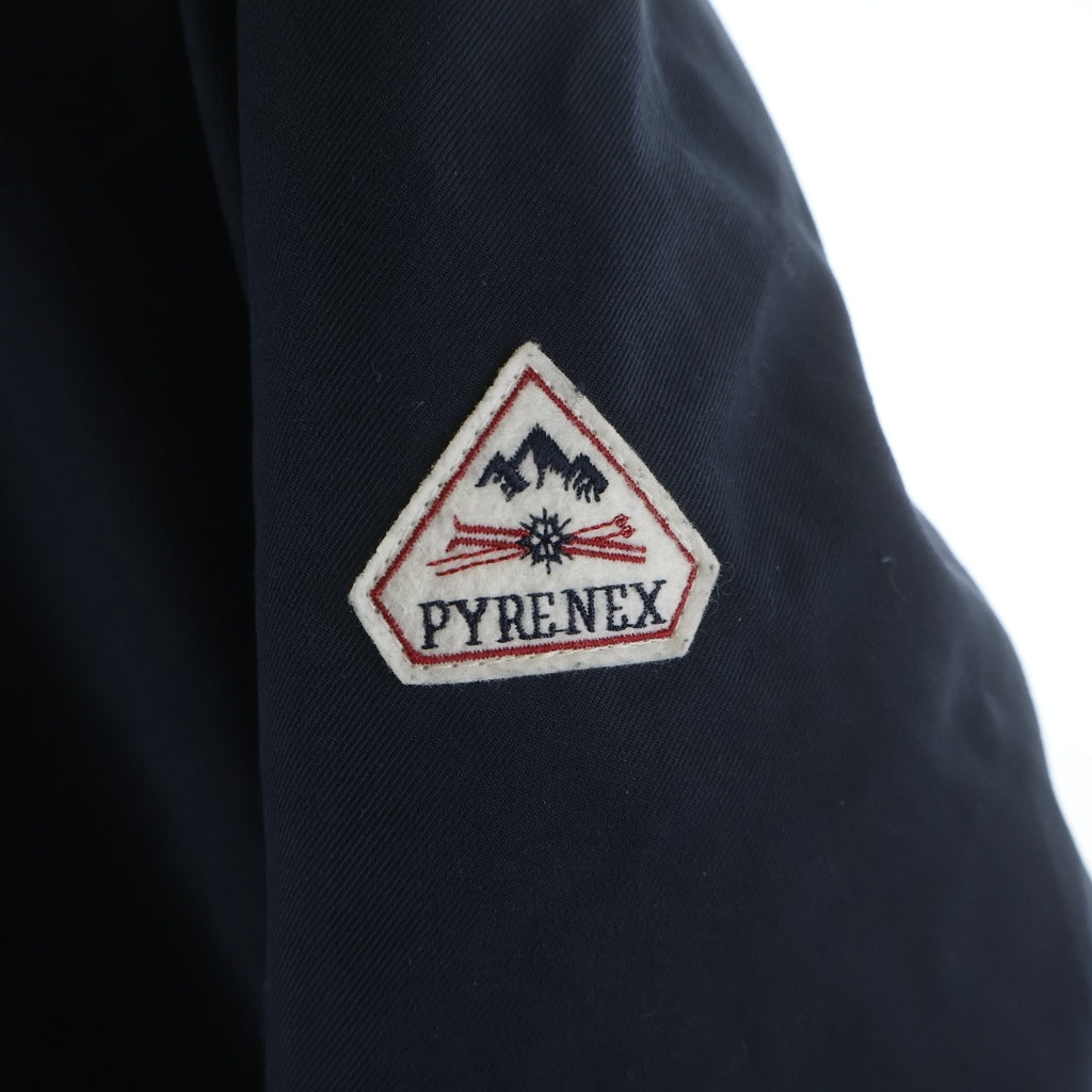 PYRENEX(ピレネックス) 19AW ANNECY FUR アヌシー ファー フーデッド ダウンジャケット ネイビー W19PJ2