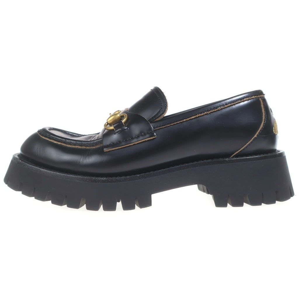 GUCCI(グッチ) ホースビット ローファー ブラック 577236 #37 1/2 レディース
