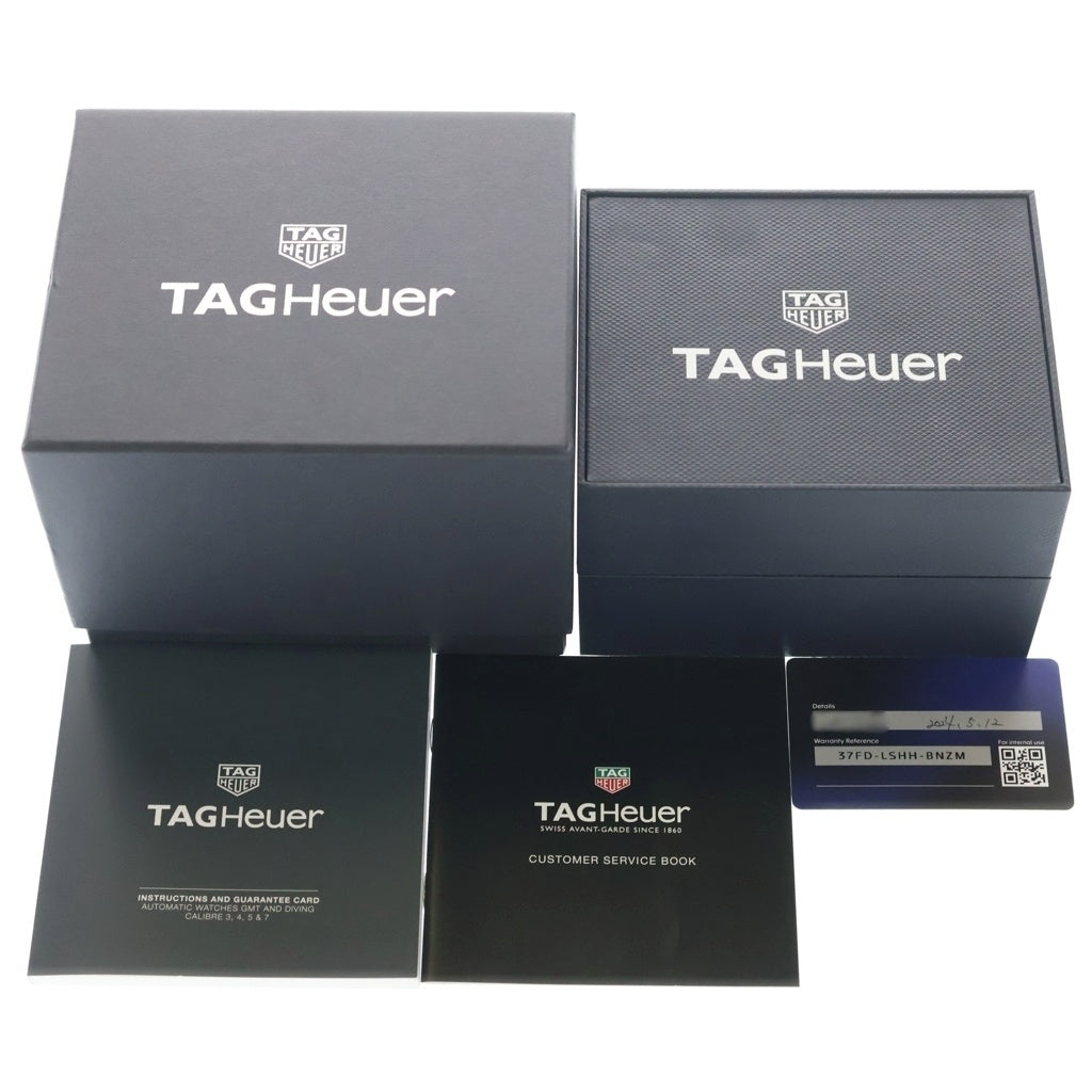 TAG HEUER(タグホイヤー) カレラ キャリバー5 白文字盤 自動巻き 腕時計 シルバー WAR211B.BA0782