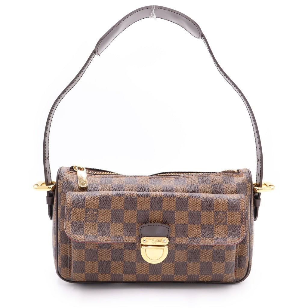 LOUIS VUITTON(ルイヴィトン) ダミエ ラヴェッロGM ショルダーバッグ ハンドバッグ ブラウン PVCレザー N60006 レディース