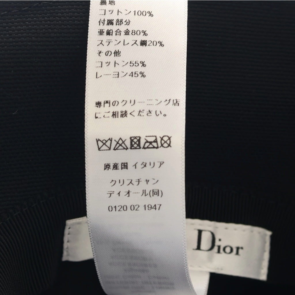 Christian Dior(クリスチャンディオール) スモールブリム バケットハット 星マーク ブラック#59 CPB06187ECAN レディース