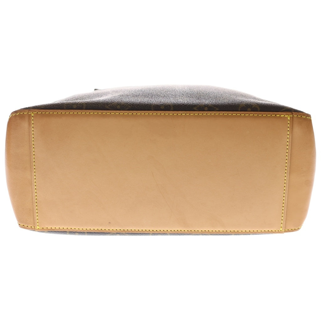 LOUIS VUITTON(ルイヴィトン) モノグラム カバピアノ トートバッグ ハンドバッグ ブラウン レザー M51148 ゴールド金具