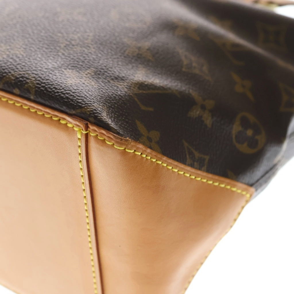 LOUIS VUITTON(ルイヴィトン) モノグラム カバピアノ トートバッグ ハンドバッグ ブラウン レザー M51148 ゴールド金具
