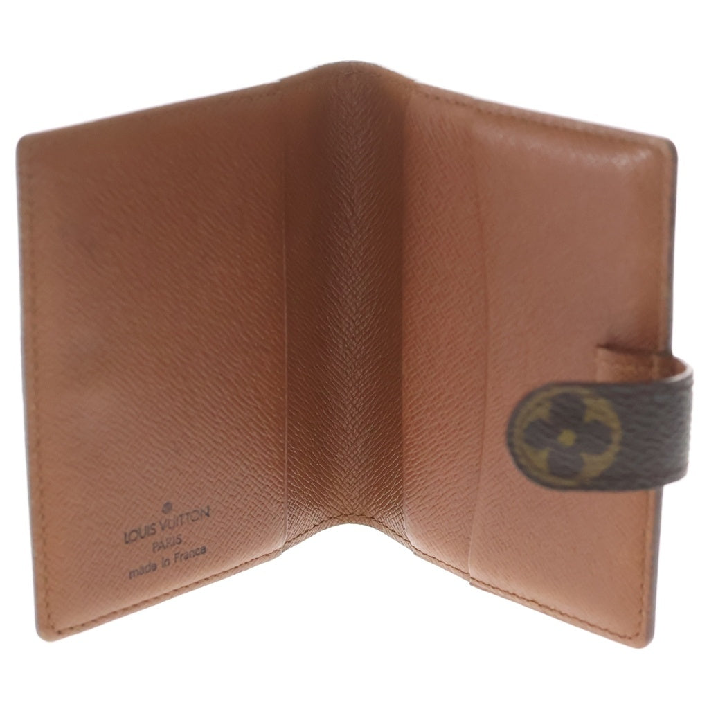 LOUIS VUITTON(ルイヴィトン) モノグラム アジェンダミニ PVC レザー 手帳カバー R20007 ブラウン