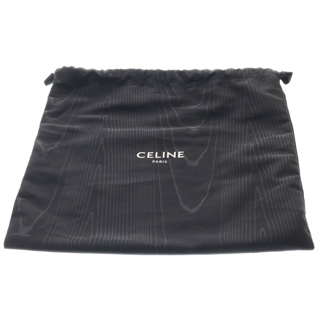 CELINE(セリーヌ) キュイル トリオンフ スモールボストン ショルダーバッグ ミニハンドバッグ ブラウン タン レザー 113773DU3 ゴールド金具 レディース