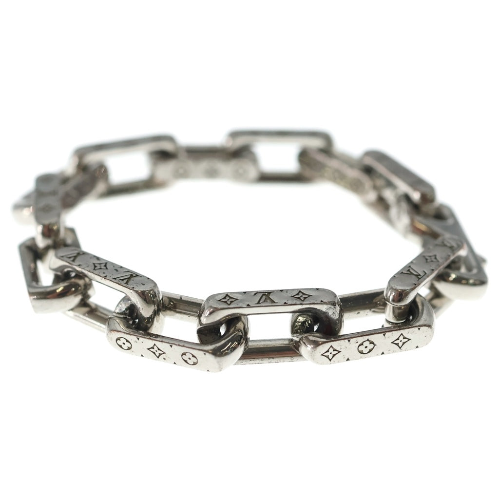 LOUIS VUITTON(ルイヴィトン) モノグラム チェーン ブレスレット シルバー M64223 US1220
