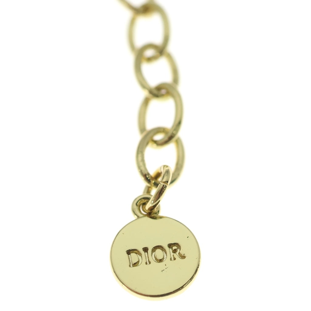 Christian Dior(クリスチャンディオール) ディオレボリューション ロゴ ラインストーン GP チョーカー ネックレス N1583DVOCY_D301 ゴールド N1583DVOCY_D301 レディース