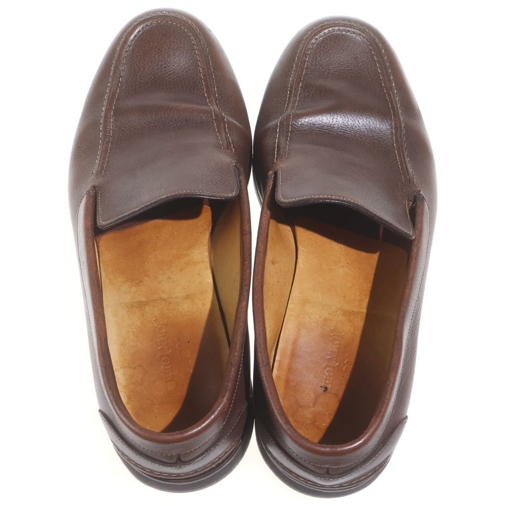 JOHN LOBB(ジョンロブ) レザー ローファー ドレスシューズ ブラウン 22431